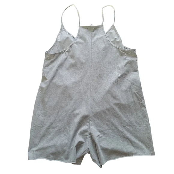 Nulless NWT Grey Romper Women's Size XL - Picture 3 of 6